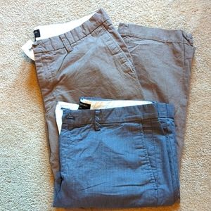2 Pairs Banana Republic Dress Pants 34x30